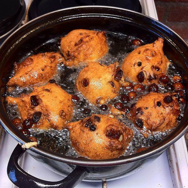 Oliebollen bakken recept