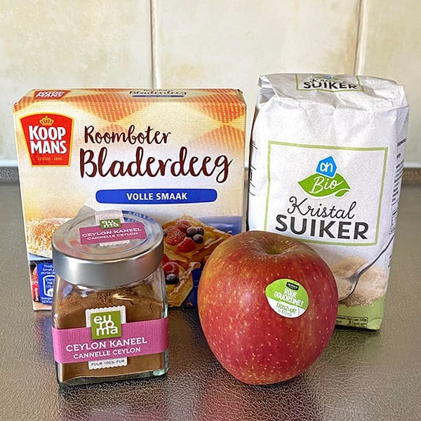 Appelflappen ingrediënten Appelflappen ingrediënten