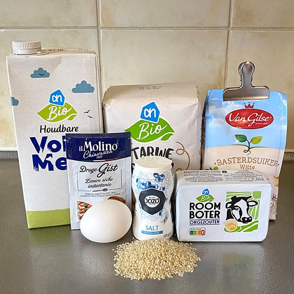 hamburgerbroodjes ingredienten