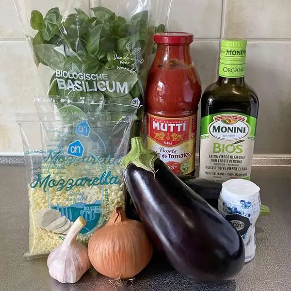 Parmigiana di melanzane ingrediënten