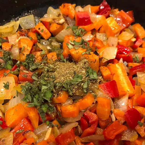 Ratatouille recept piperade