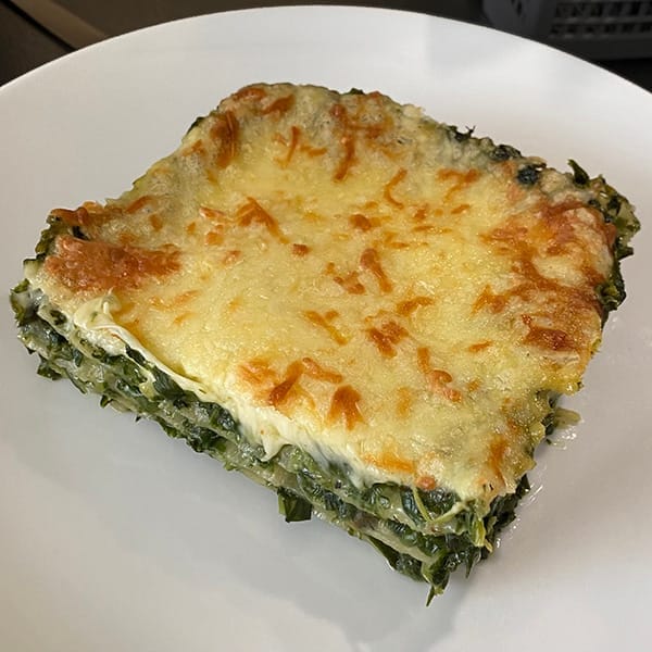 Spinazielasagne recept