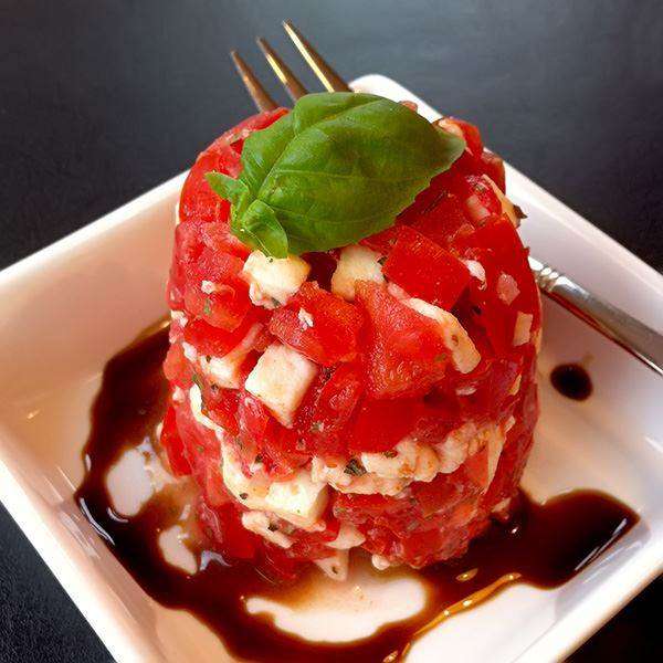 Tartaar van tomaat Tartaar van tomaat